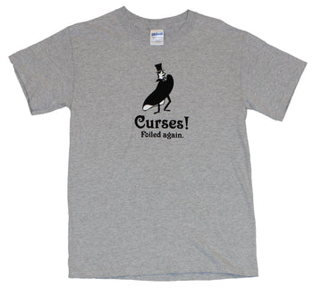 Classic Bad Guy Mens T-Shirt  - Curses Foiled Again
