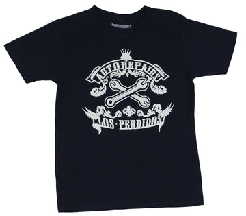 Dead Rising 3 Mens T-Shirt - "Auto Repairs Los Perdidos" Crossed Wrench Pic