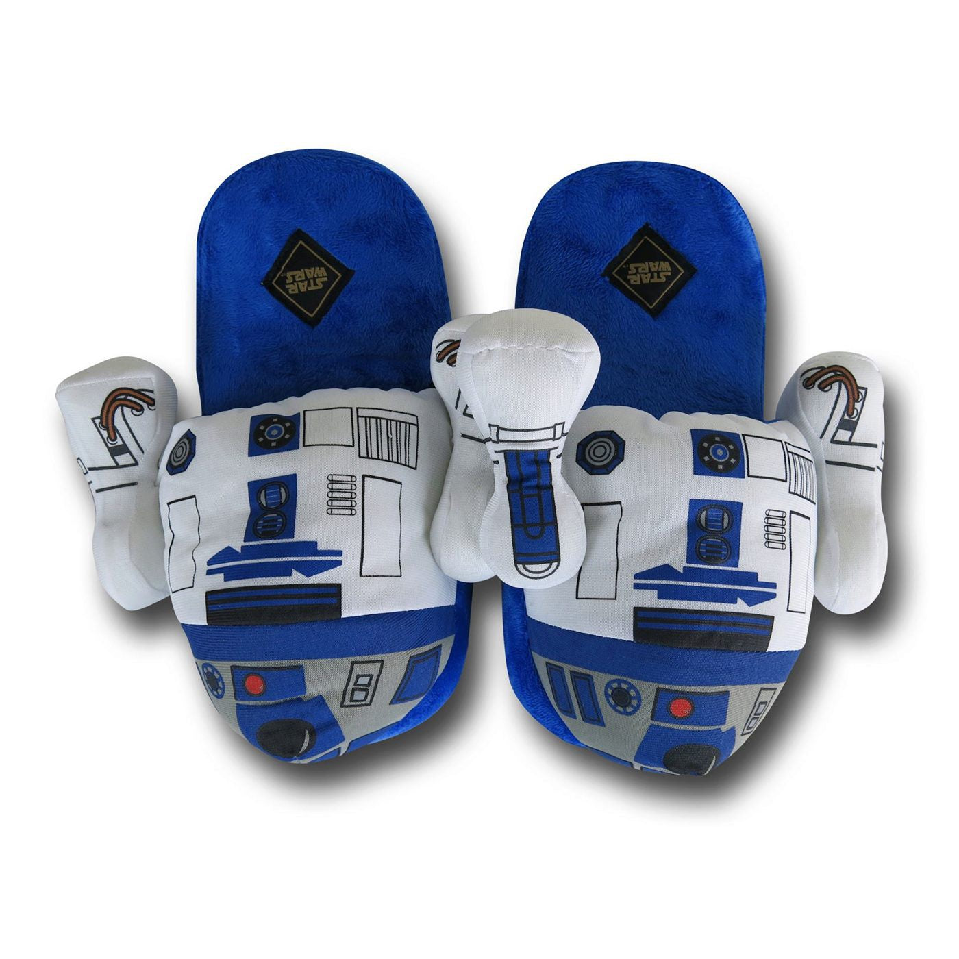 Star Wars R2D2 Droid Plush Slippers