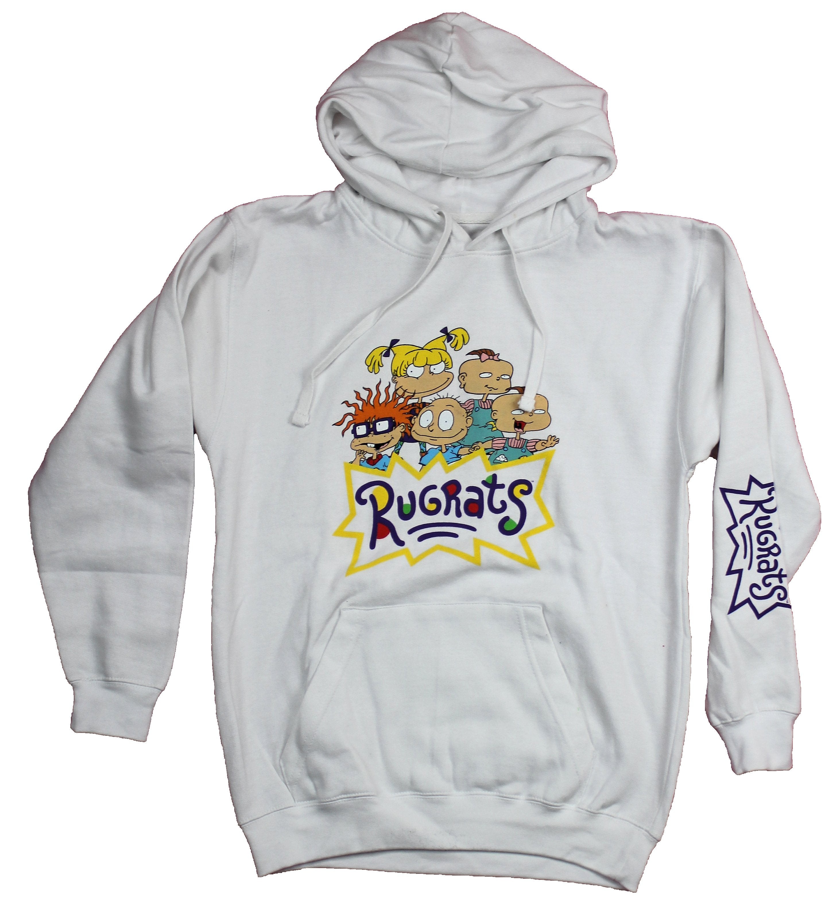 Rugrats  Pullover Hoodie - Group of Five Over Logo