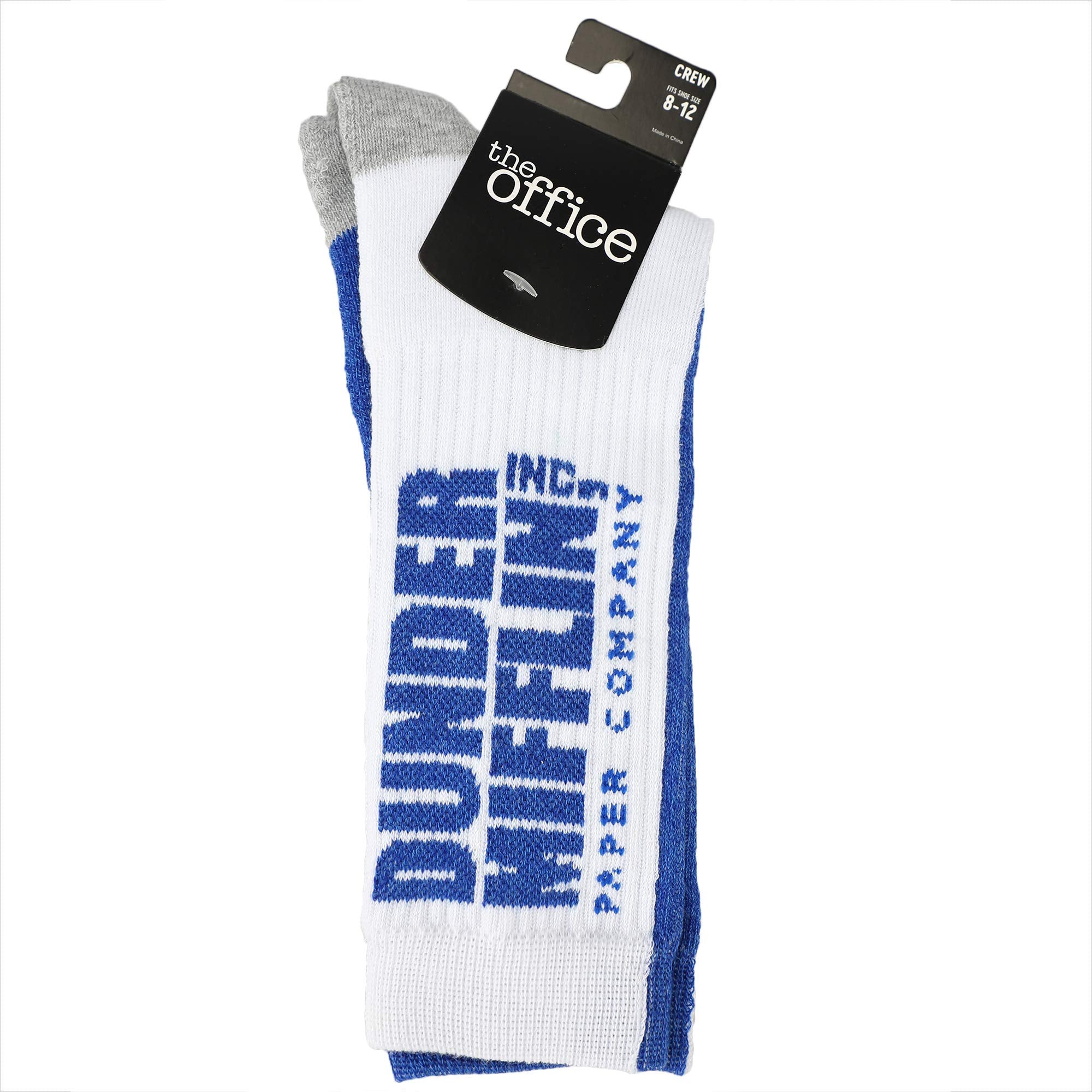 The Office Dunder Mifflin Crew Socks