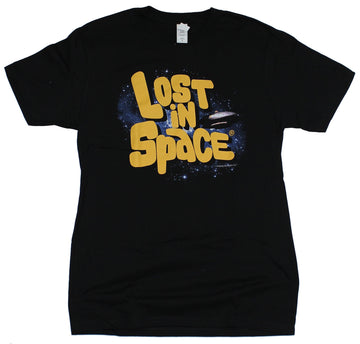 Lost in Space Mens T-Shirt - Classic Simple Spaceship Logo Image