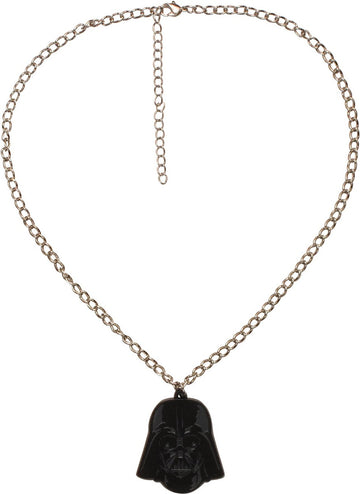 Star Wars Darth Vader Front Facing 2D Helmet Necklace