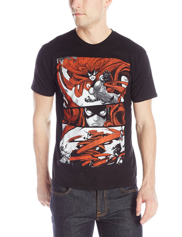 The Inhumans Mens T-Shirt - Medusa Hair Failing Attcking Image