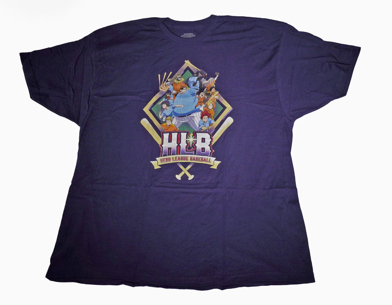My Hero Academia Mens T-Shirt - Hero League Baseball Group Pile Up
