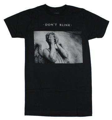 Doctor Who Mens T-Shirt - Tonal Weeping Angel Image Don't Blink