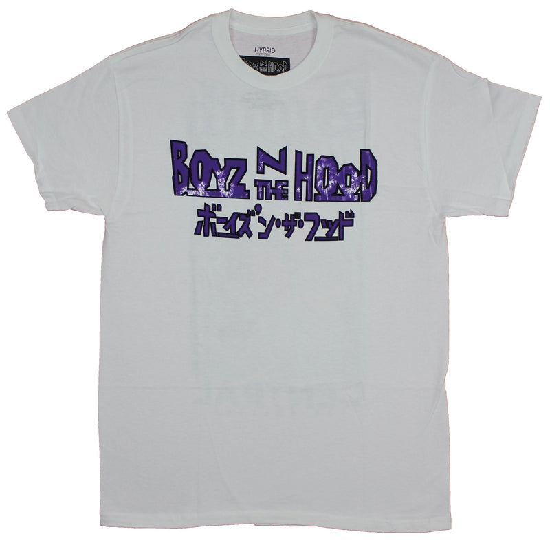 Boys in the Hood Mens T-Shirt  - Classic Logo Front South Central Photo Back