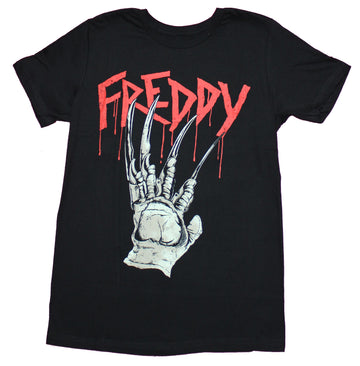 Nightmare on Elm Street Mens T-Shirt - Freddy Dripping Blood Glove