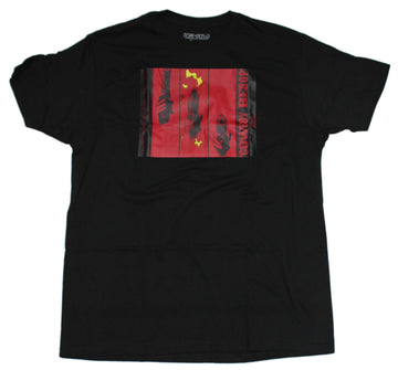 Cowboy Bebop Mens T-Shirt  - Red Gun Panels