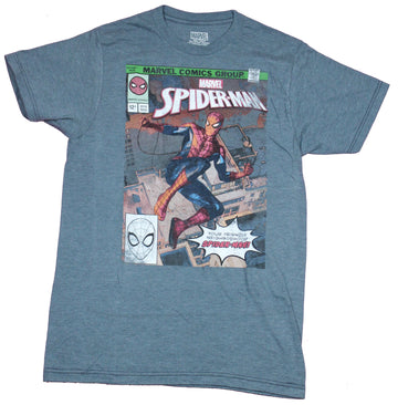 Spider-man Mens T-Shirt - Friendly Neighborhood Spider-Man Cover Image