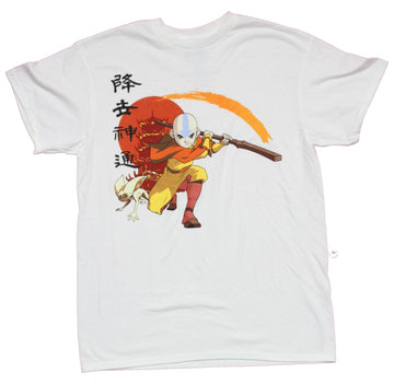 Avatar the Last Airbender Mens T-Shirt - Swiping Avatar Attack