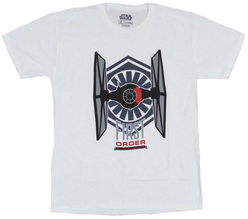 Star Wars Girls Juniors T-Shirt - First Order Stylized Tie Fighter Image
