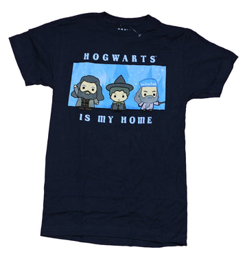 Harry Potter Mens T-Shirt - Hogwarts is My Home Character Box