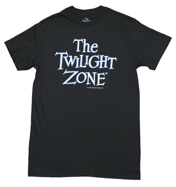 Twilight Zone Mens T-Shirt - Classic TV Show Word Logo Image