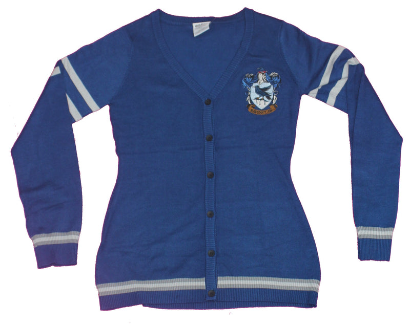 Harry Potter Girls Plus Size Cardigan - Ravenclaw House Crest