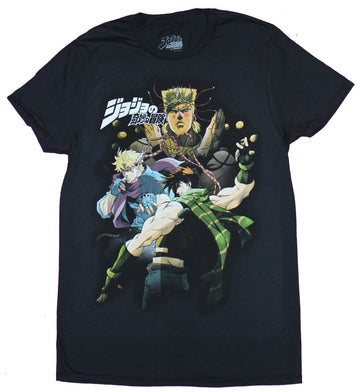 Jojo's Bizare Adventure Mens T-Shirt - Joseph Joestar in a Collage of Characters