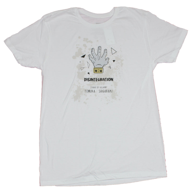 My Hero Academia Mens T-Shirt - Disintegration Tomura Shigaraki League OF Villains