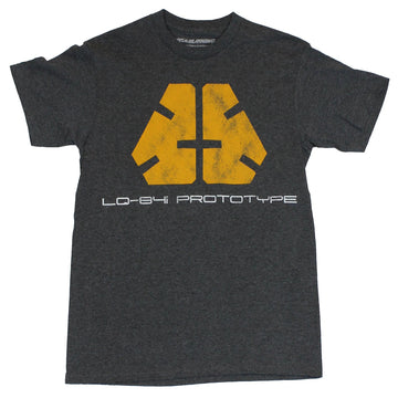 Metal Gear Rising Mens T-Shirt - LO-84i Prototupe Orange Logo Image