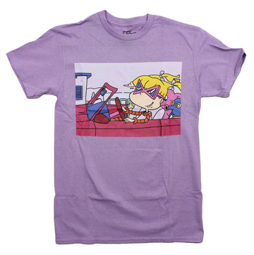 Rugrats Mens T-Shirt - Sunglasses Angelica Driving Car
