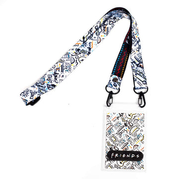 Friends Mask Lanyard Printed Mask Holder