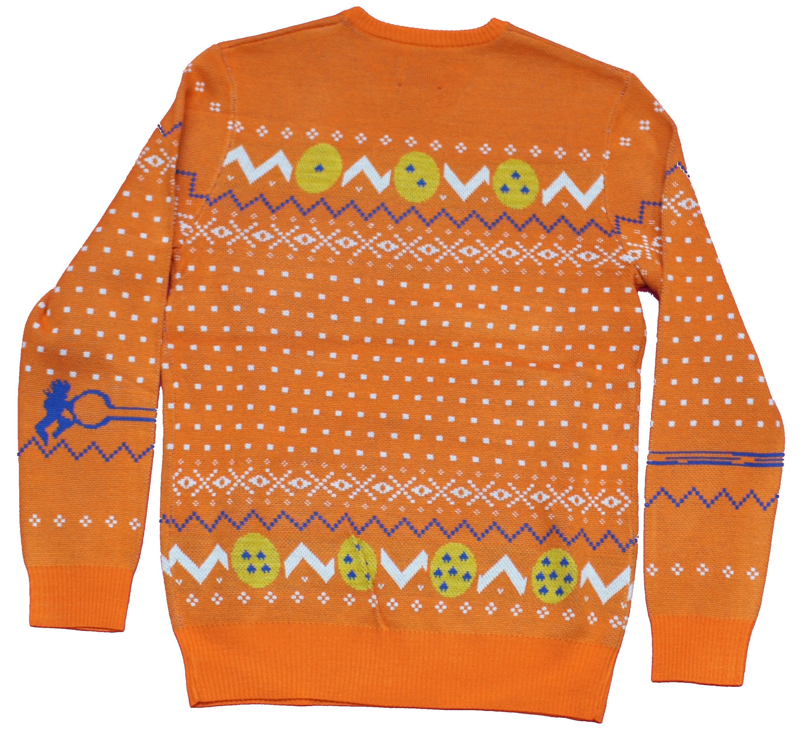 Dragonball Z Mens Christmas Sweater - Kamehameha Style