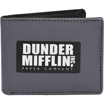 The Office Bifold Wallet in a Decorative Tin Case, Multi