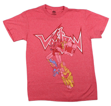 Voltron Mens T-Shirt - Battle Ready Distressed Image