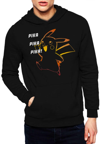 Mad Engine Pokemon Pikachu Pika Pika Pika! Men's Hoodie