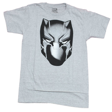 Black Panther Mens T-Shirt - Classic Close Up Face Image