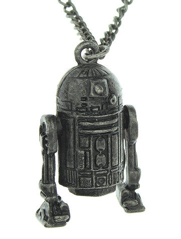 Star Wars R2-D2 3D Molded Metal Necklace Pendant