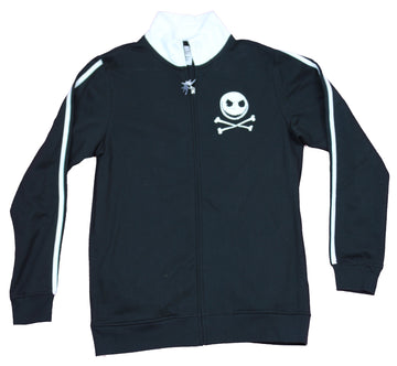 Nightmare Before Christmas Mens Track Jacket - Jack Skellington Lapel & Back