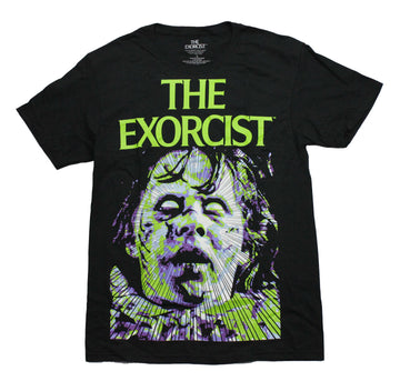 The Exorcist Mens T-Shirt - Image of Regan Angel Image on Back