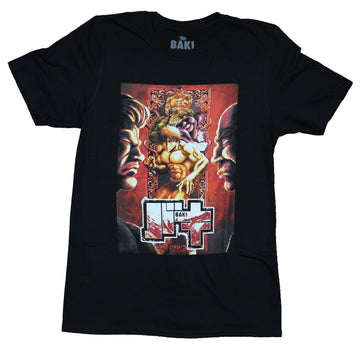 Baki  Mens T-Shirt - Key Art Battle Ready Character Image