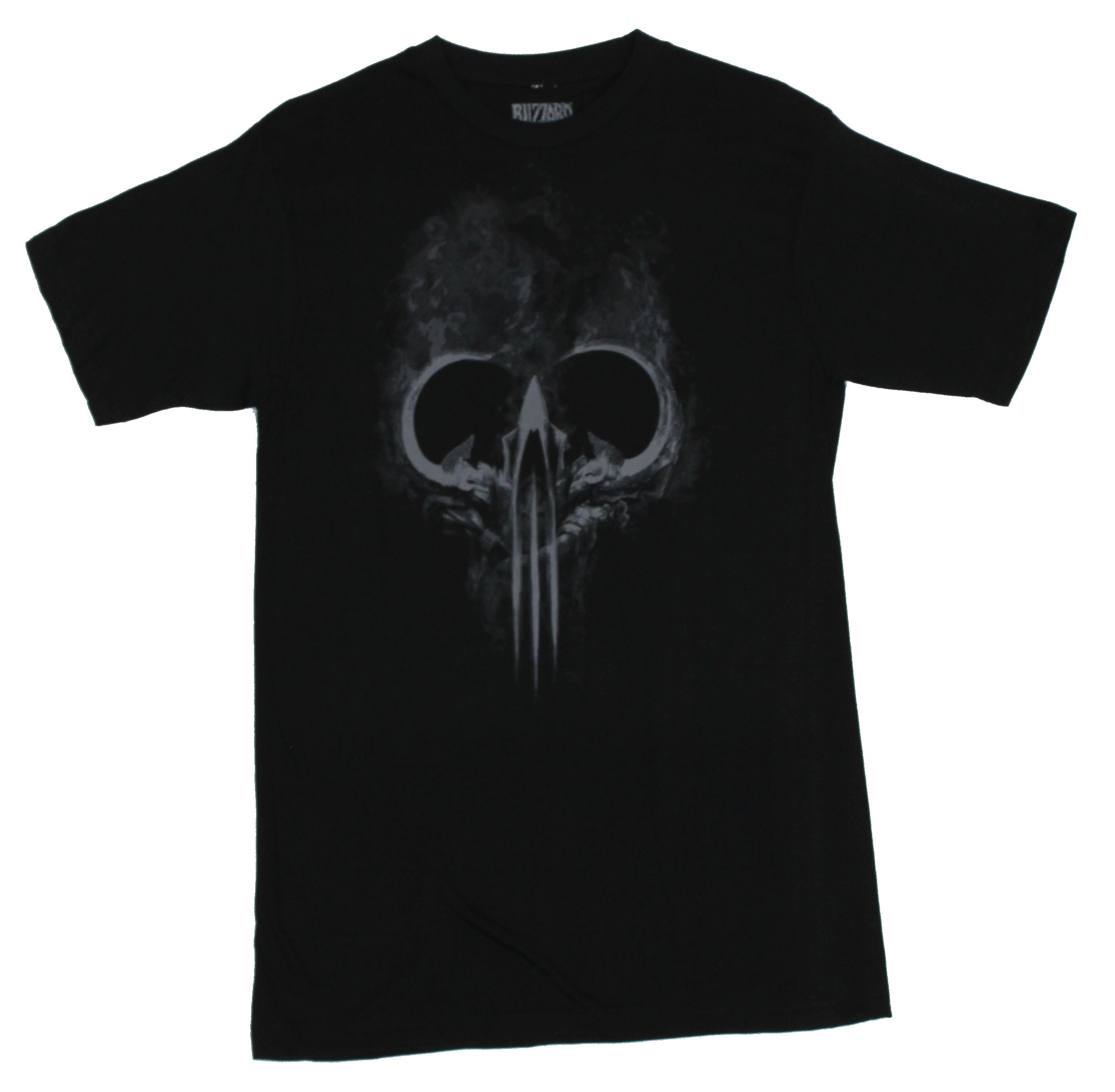 Diablo III Mens T-Shirt -Part 3 Skull Logo Image