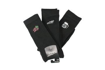 The Office 3 Pack of Embroidered Crew Socks
