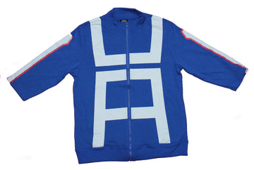 My Hero Academia Mens Zip Up Jacket - Cosplay UA HIGH Costume Top