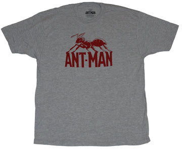 Ant-Man (Marvel Comics) Mens T-Shirt - Ant Over Name Image