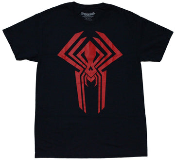 Spider-Man Mens T-Shirt - 2099 Solid Red Spider Logo