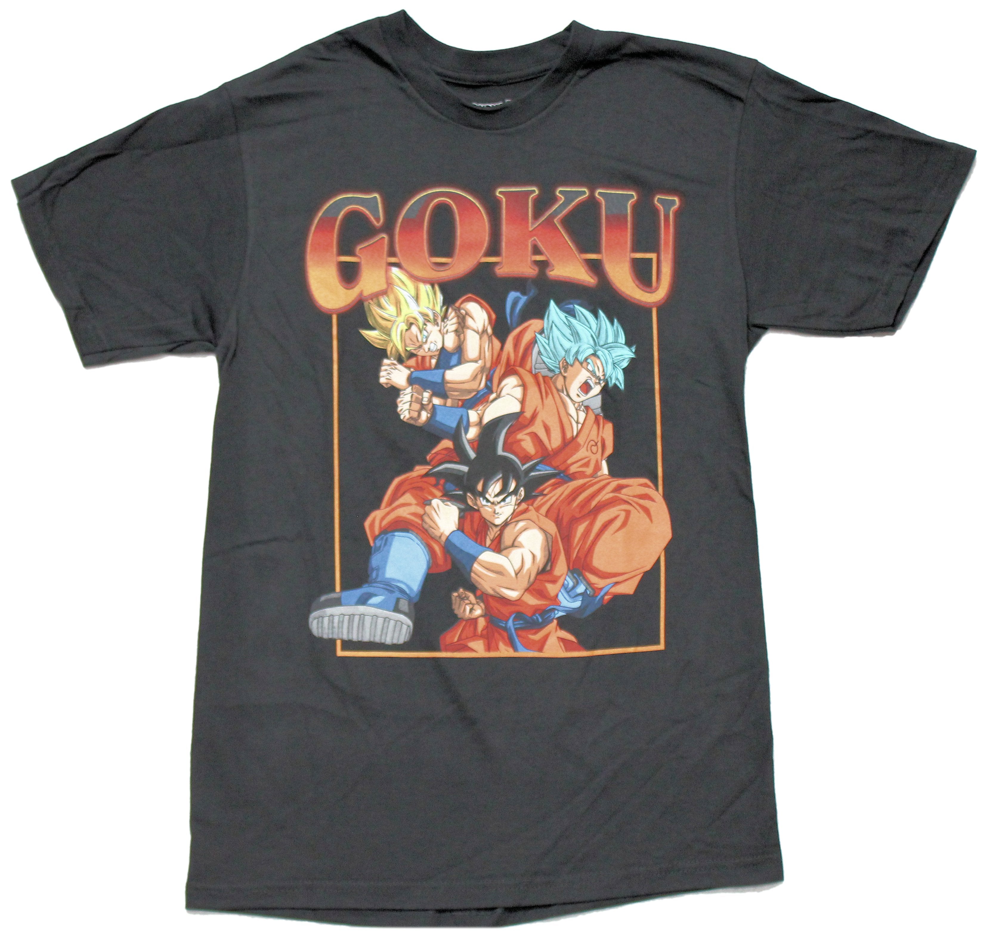 Dragonball Z  Mens T-Shirt -Goku Super Saiyan Evolution