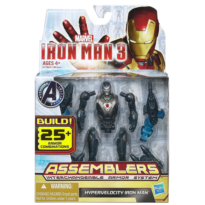 Marvel Iron Man 3 Avengers Initiative Assemblers Hypervelocity Iron Man Figure