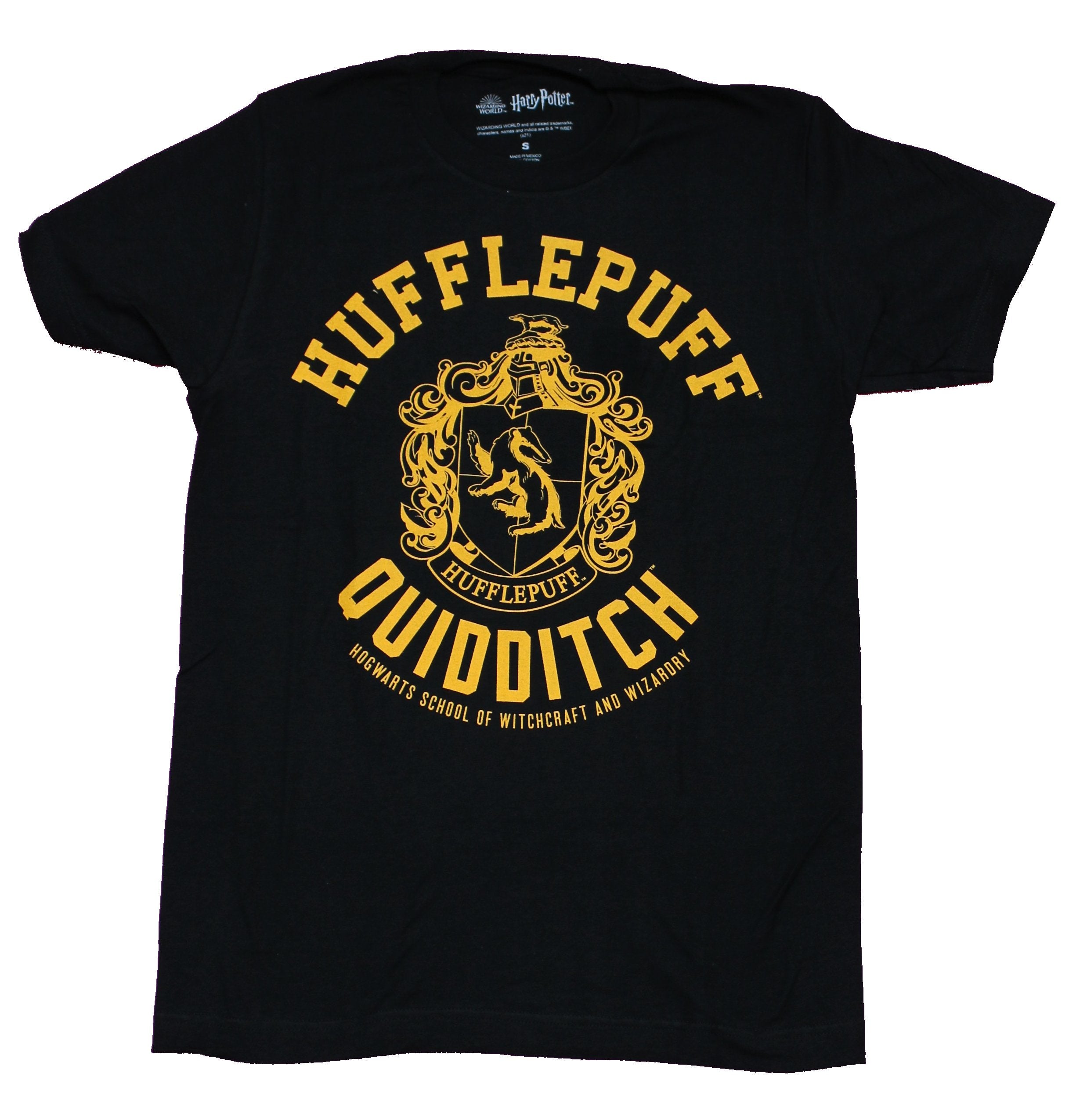 Harry Potter T-Shirt - Hufflepuff Quidditch Logo Crest