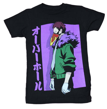 My Hero Academia Mens T-Shirt - Overhaul Kai Next to Kanji Image