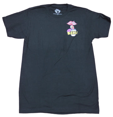 Borderlands 3 Mens T-Shirt - Sabotage Moxxi Lapel & Giant Logo Back