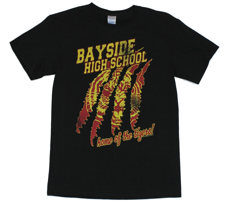 Saved by The Bell Mens T Shirt  - Bayside High School Home of the Tigers