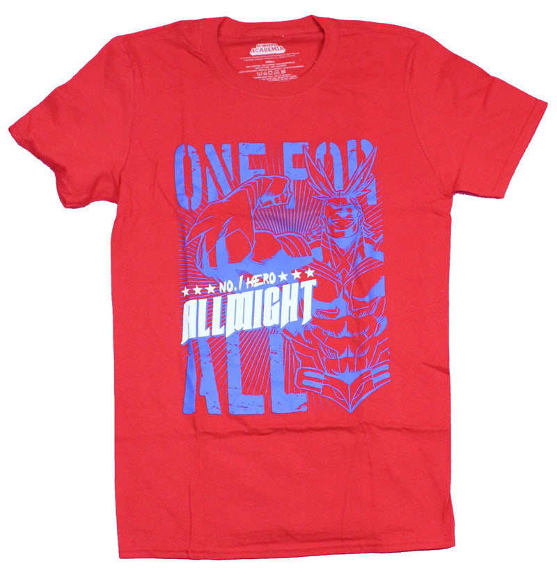 My Hero Academia Mens T-Shirt - All Might is the Number 1 Hero