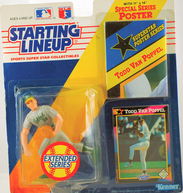 Starting Lineup Baseball Sports Super Star Collectible Figure with 11 x 14 in... 2