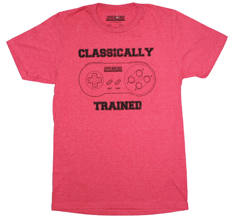 Super Nintendo Mens T-Shirt  - Classically Trained Super Nintendo Controller