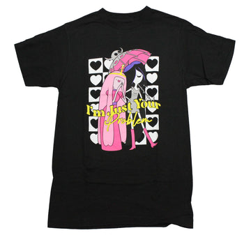Adventure Time Mens T-Shirt - "I'm Just Your Problem" Hearts Backdrop