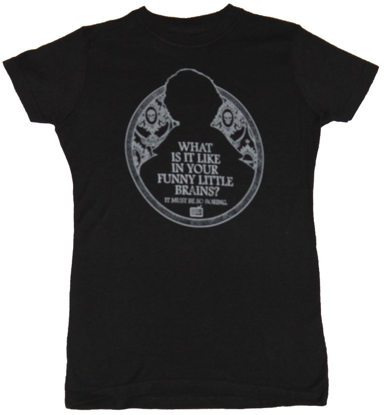 Sherlock (BBC TV Series) Girls Juniors T-Shirt - What Funny Little Brains