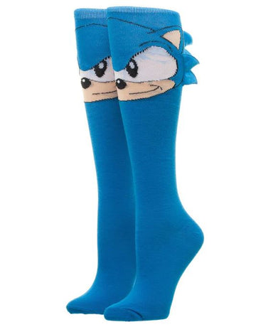 Sega Sonic with quills Women's Knee High Socks